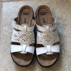 Clarks Collection Soft Cushion Sandals